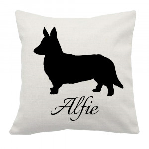 Coussin Corgi Personnalisé