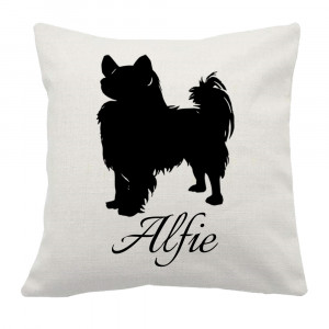 Personalised Papillon Cushion