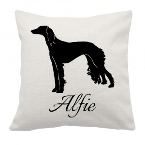 Coussin Saluki Personnalisé