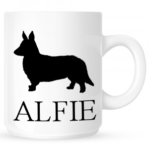 Personalised Corgi Coffe Mug