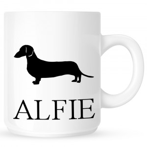 Personalised Dachshund Coffe Mug