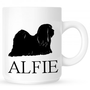 Personalised Lhasa Apso Coffe Mug