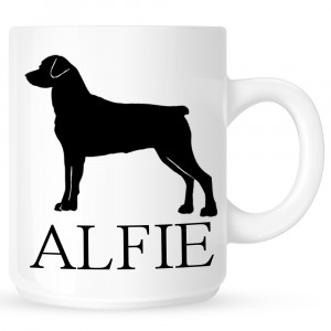 Personalised Rottweiler Coffe Mug