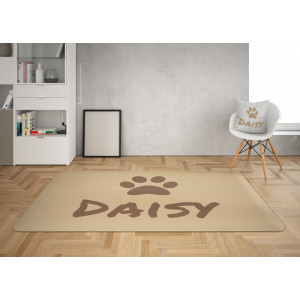 Lit Pour Chien Beige...