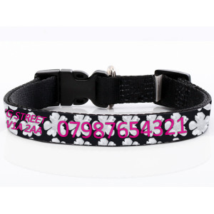 Collar De Perro De Flores...