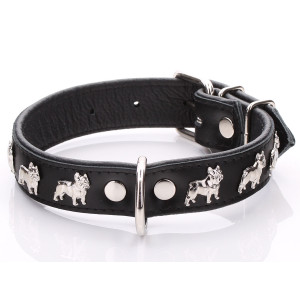 Black French Bulldog Collar