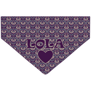 Bandana Pour Chien Violet...